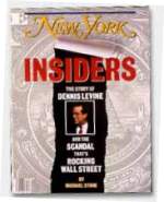 Dennis Levine on the July 28, 1986 issue of New York magazine. 